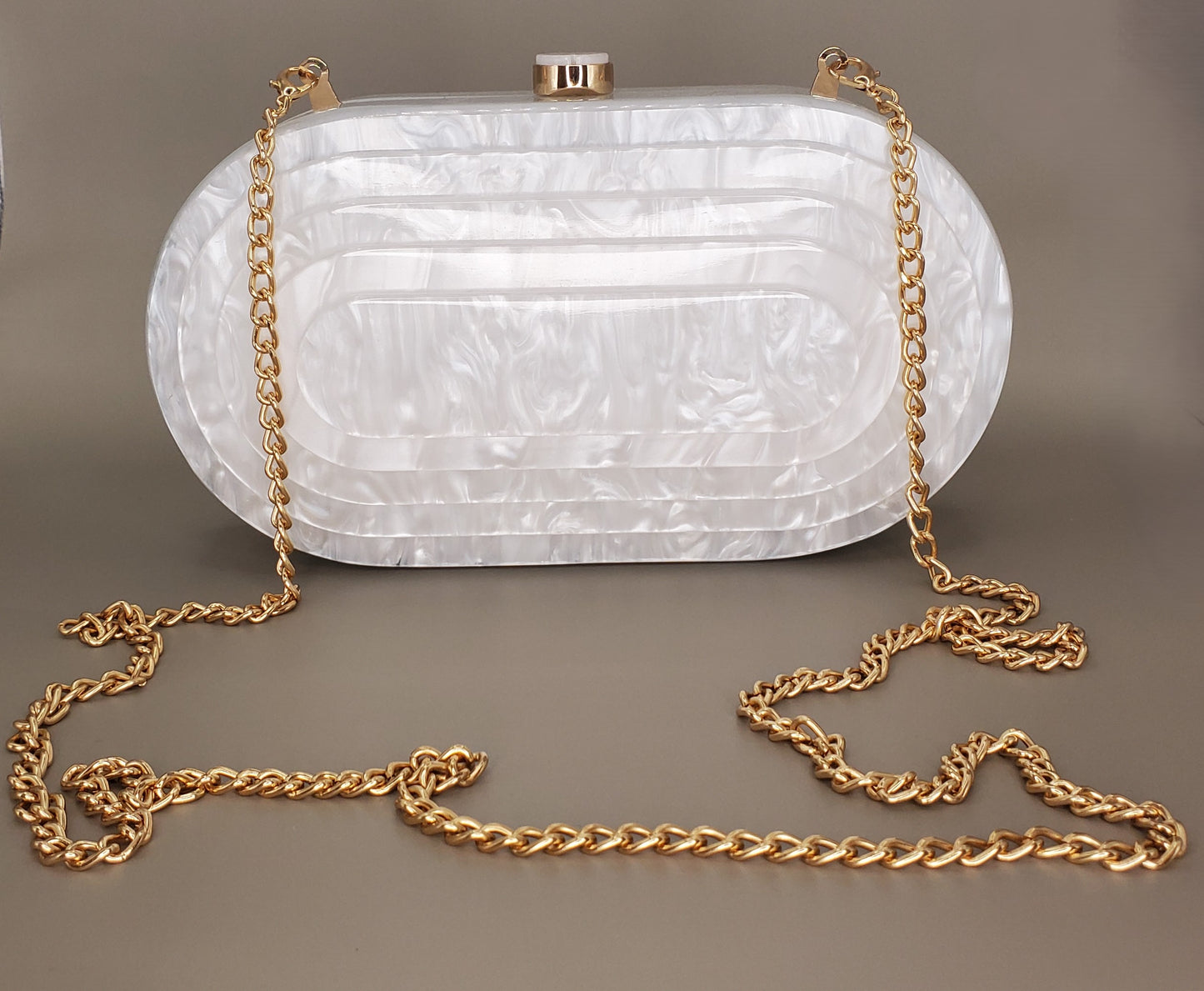 Pearl Deco Clutch