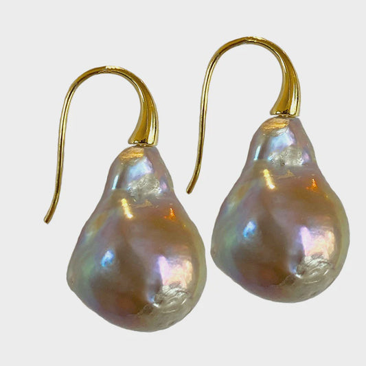 Wild Pearl Drop Earrings