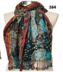 Rapti Silk Blend Lycra Scarf (8402 LY)