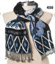 Rapti Silk Blend Lycra Scarf (8402 LY)