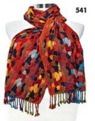 Rapti Silk Blend Lycra Scarf (8402 LY)