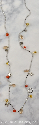 Julio " Celebes" Charms & Gemstones Necklace