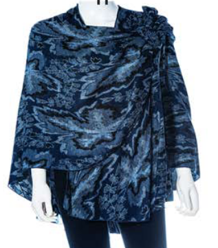 Rapti Cashmere Reversible Buckle Shawl (PSC Shawl)