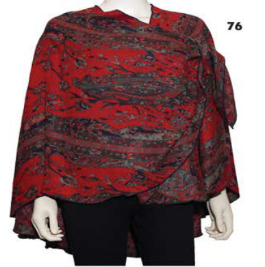 Rapti Cashmere Reversible Buckle Shawl (PSC Shawl)