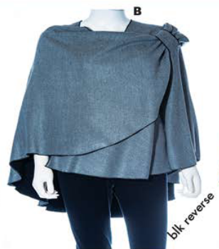 Rapti Cashmere Reversible Buckle Shawl (PSC Shawl)