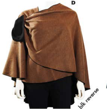 Rapti Cashmere Reversible Buckle Shawl (PSC Shawl)