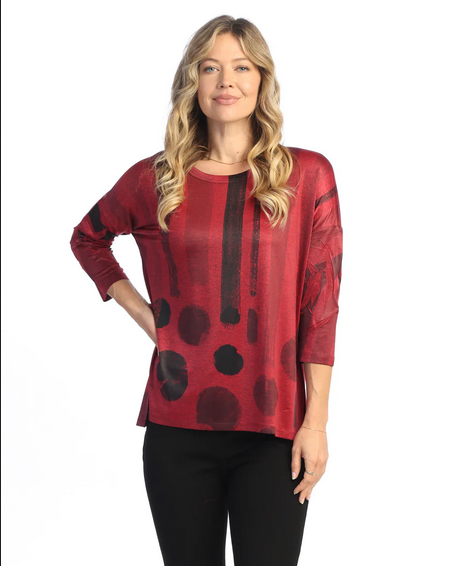 J&J "Sandra" Tunic Top