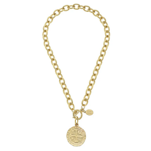 Peruvian Coin Toggle Necklace (3165cr)